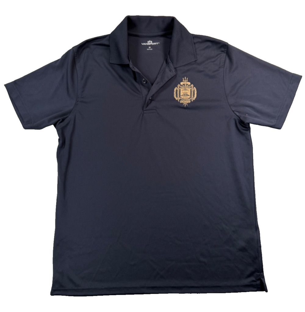 United States Naval Academy (USNA) Vansport Short Sleeve Polo Shirt (Men's S)